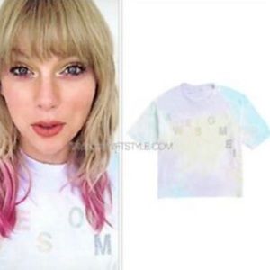 Taylor Swift Lover Merch cropped tee NWOT